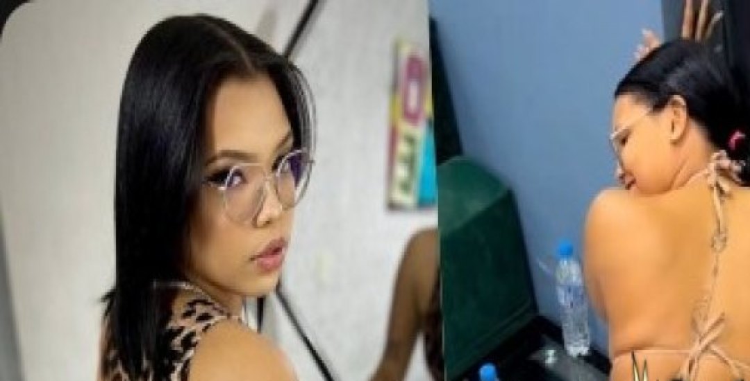 Bailarina De Santana Barber Shop Con El Culo Gordo Super Caliente