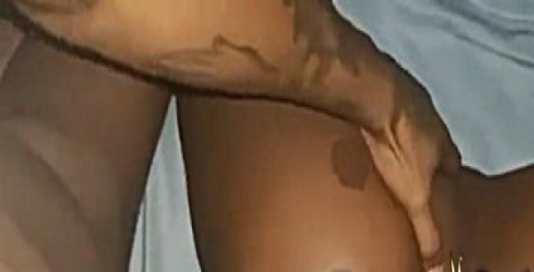 Dominican Ebony Fucked With A Creampie Doggy Style