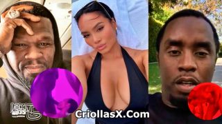 Videos Porno xxx Daphne Joy la madre del hijo de 50 Cent chupa enorme pene en presencia de P. Diddy
