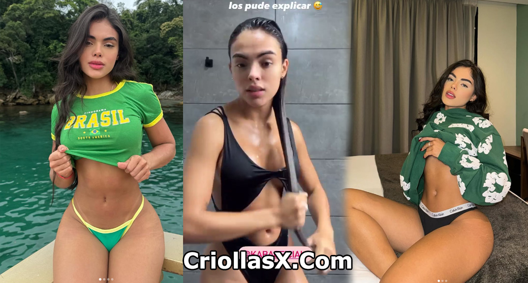 Videos Porno xxx Mav Influencer colombiana bañándose en video para CHAMPU