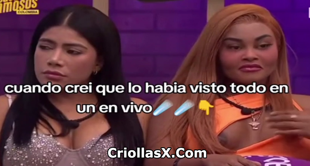 Videos Porno xxx nuevo descuido de la Jesu mostrando un pezon en la casa de los famosos