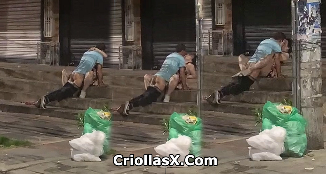 Videos Porno xxx pareja borracha pillada teniendo sexo en las calles de Bucaramanga Colombia