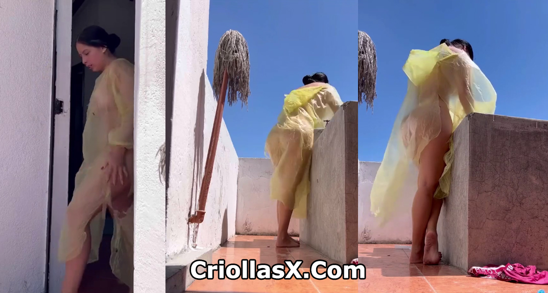Videos Porno xxx colombiana pillada lavando ropa casi desnuda – Pilladas