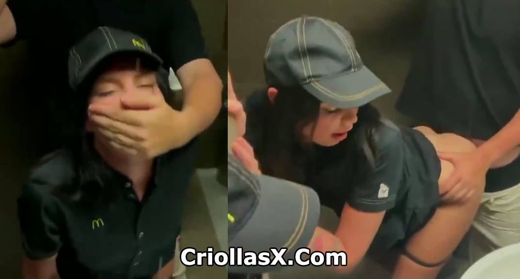 Videos Porno xxx empleada McDonald’s tiene sexo con cliente en el baño