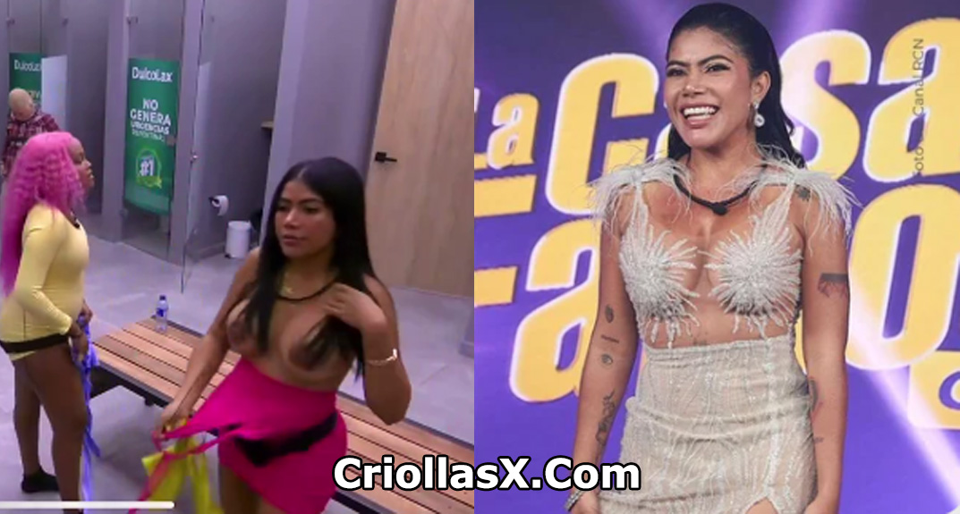 Videos Porno xxx Cindy Ávila La Toxi Costeña Colombiana descuido muestra sus senos en la casa de los famosos colombia