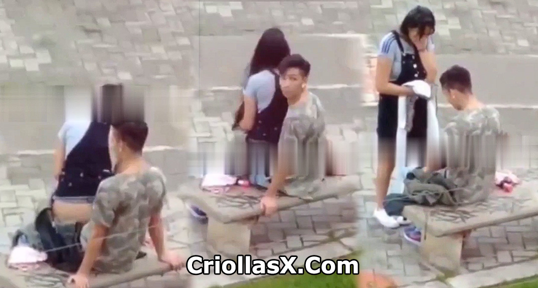 Videos Porno xxx Pareja Colombiana sorprendida teniendo sexo en un parque de Bogota