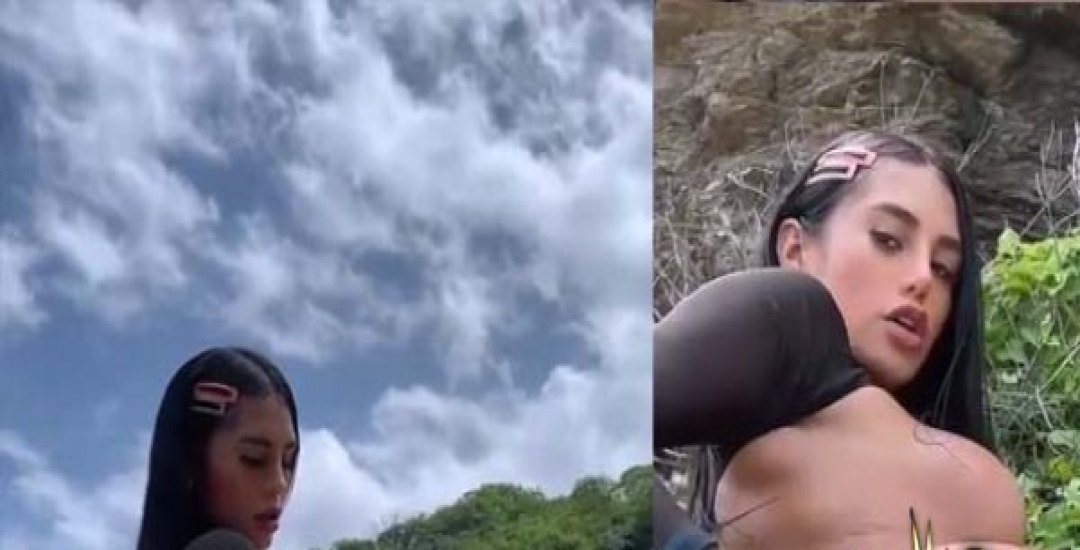 Malejandraq Colombiana Pajeandose el Culo en la Playa para Onlyfans Gratis